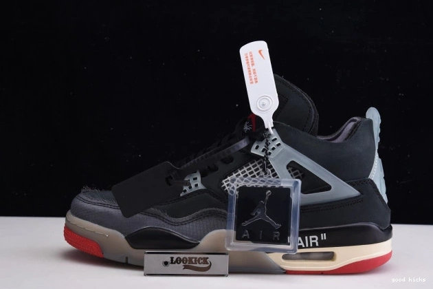 Off Air Retro White Jordan CV9388-001 4 x Bred 0809